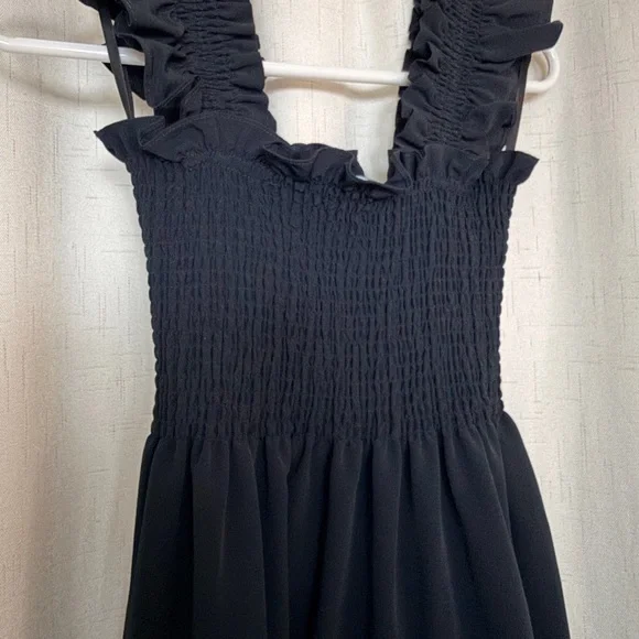 Hill House Ellie Nap Dress in Black Crepe Hill House Ellie Nap Dress in Black Crepe